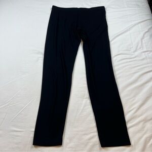 Karen Kane Women’s Large Black Leggings Pull On Stretch Fabric & Waistband USA